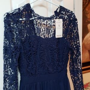 Formal navy dress...gorgeous!!!